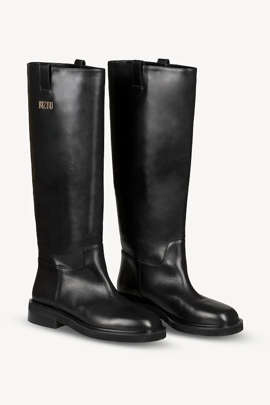 Bizuu kozaki skórzane CALYX.CZARNY czarny AW25