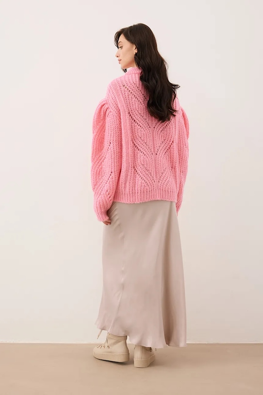 Bizuu śniegowce skórzane ESPEN.BEZOWY