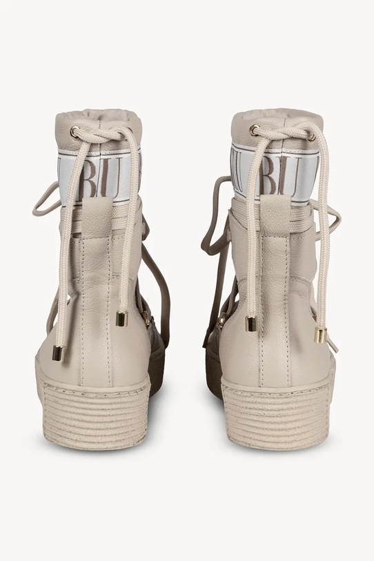 Obuwie Bizuu śniegowce skórzane ESPEN.BEZOWY beżowy