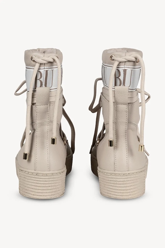 Obuwie Bizuu śniegowce skórzane ESPEN.BEZOWY beżowy