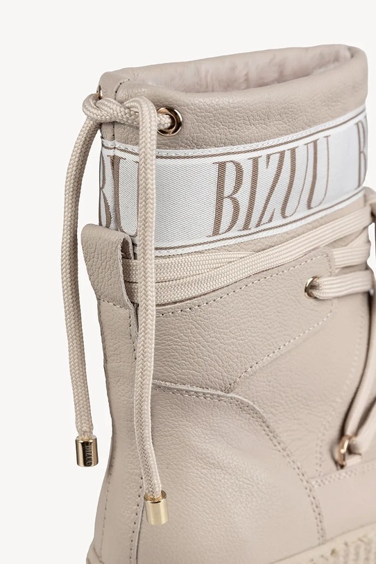 Bizuu śniegowce skórzane beżowy ESPEN.BEZOWY