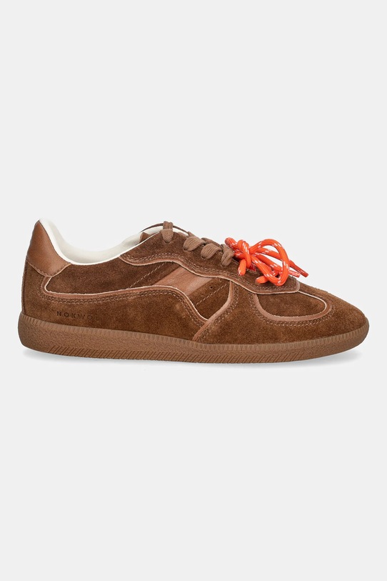 Σουέτ αθλητικά παπούτσια Nokwol August August.Tan.Suede καφέ AW25