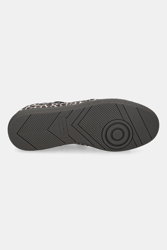 Nokwol sneakersy skórzane August August.Black.Spot brązowy