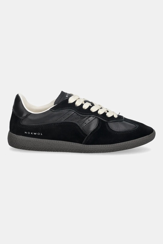 Nokwol sneakersy skórzane August August.Black.Leather czarny AW25