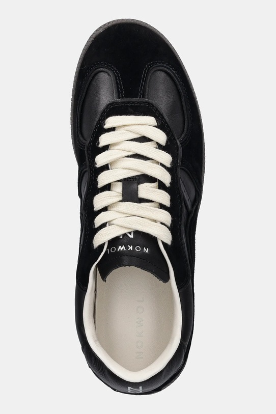 Nokwol sneakersy skórzane August czarny August.Black.Leather