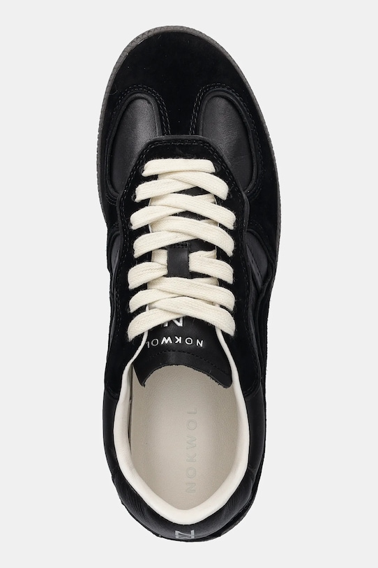 Nokwol sneakers din piele August negru August.Black.Leather