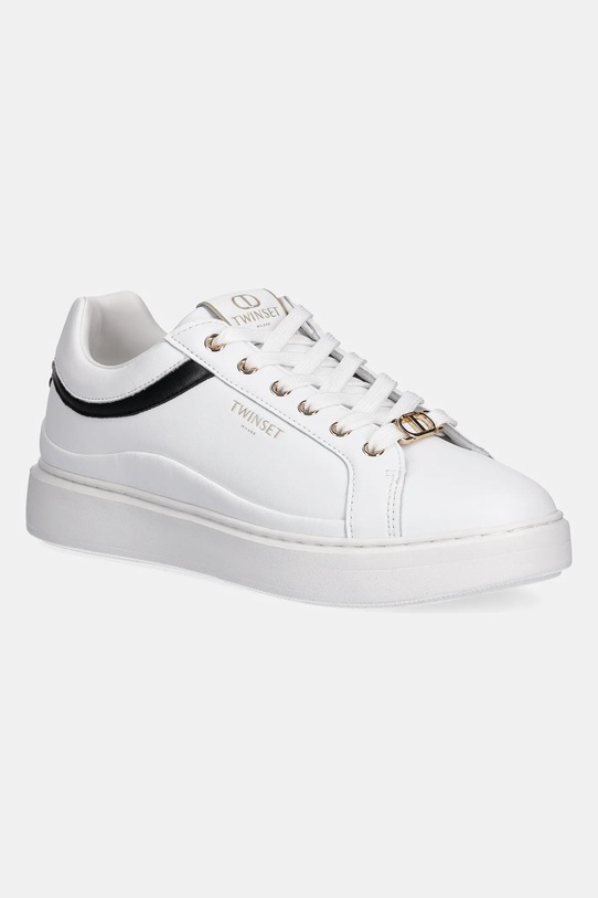 Twinset sneakersy syntetyczny biały 252TCP020.01870