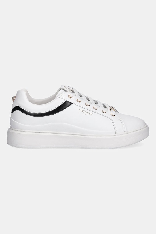 Twinset sneakersy 252TCP020.01870 biały AW25