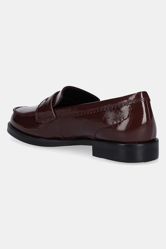 Shoes Clarks Originals leather loafers Straven Edge 26184847 maroon