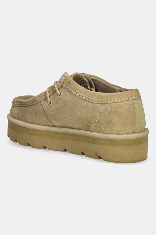 Obuwie Clarks Originals półbuty zamszowe Meare Walla 26183785 beżowy