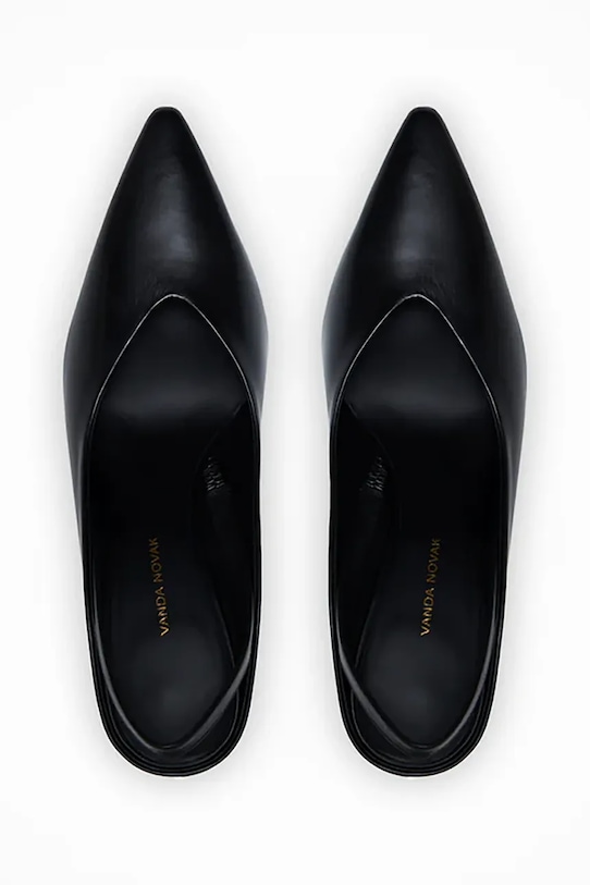 Кожаные туфли Vanda Novak Milly чёрный Milly.Deep.Black