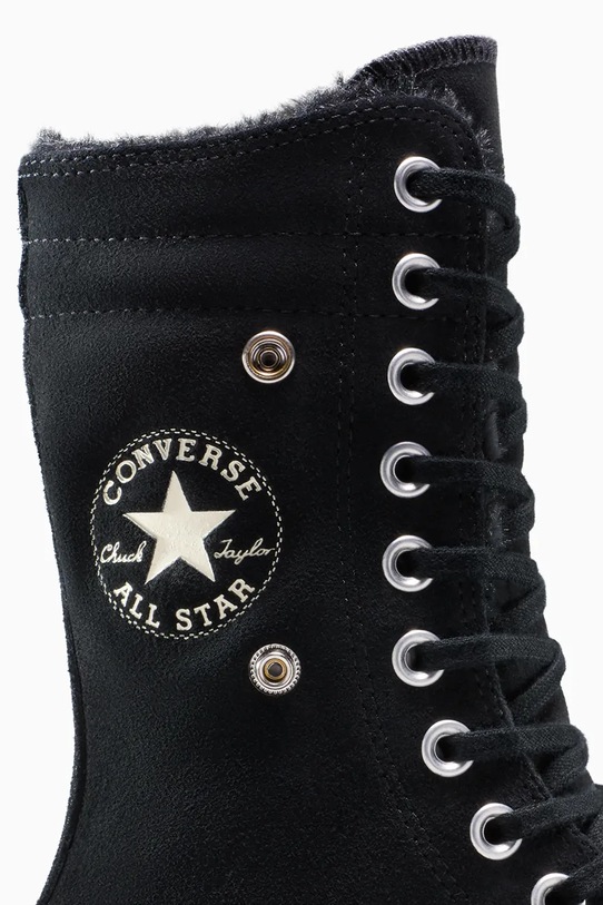 Converse trampki Chuck Taylor All Star Star Fold Over Lift A15229C czarny