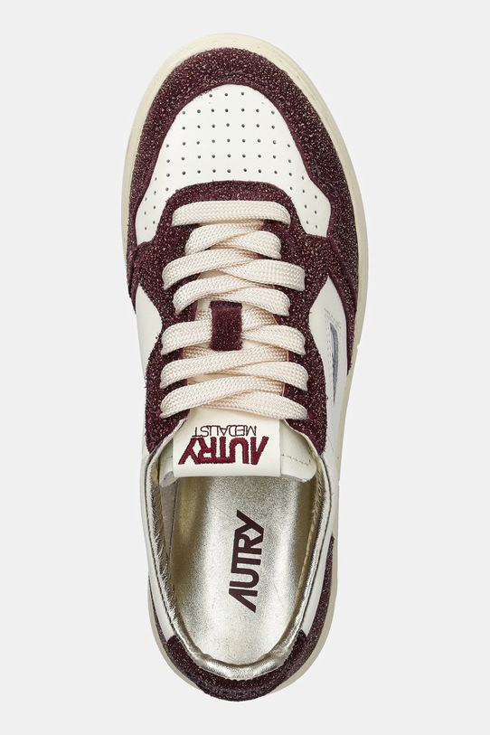 AUTRY sneakersy skórzane Medalist beżowy A1UNAULWTA05