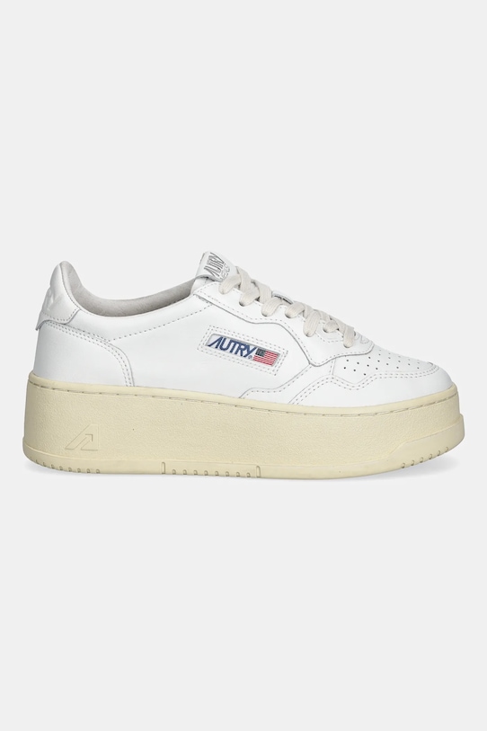 Kožne tenisice AUTRY Platform A1UNPTLWLL15 bijela AW25