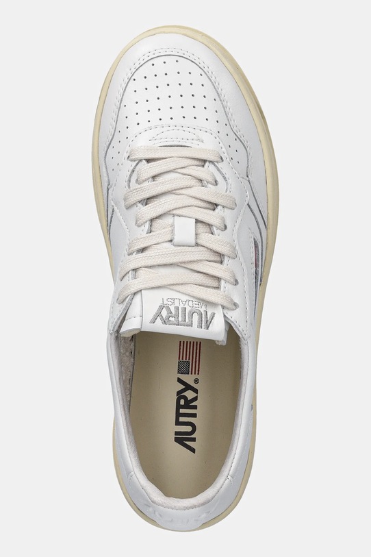 AUTRY sneakersy skórzane Platform biały A1UNPTLWLL15