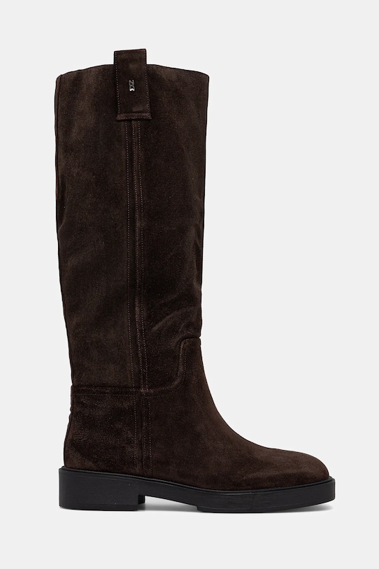 Nokwol cizme din piele întoarsă Jose Brown Leather Jose.Brown.Leather maro AW25