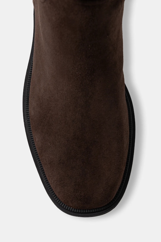 Nokwol cizme din piele întoarsă Jose Brown Leather maro Jose.Brown.Leather