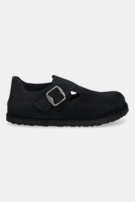 Σουέτ κλειστά παπούτσια Birkenstock 1774 London Art Deco LEVE 1031960 μαύρο AW25
