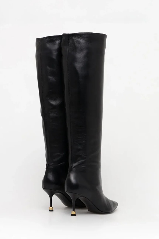 Обувки Кожени ботуши Vanda Novak Kaja Deep Black Kaja.Deep.Black черен