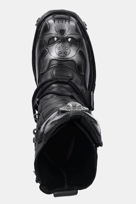 Δερμάτινες μπότες New Rock μαύρο M.107.S2