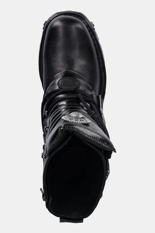 New Rock botki skórzane czarny M.391.S1