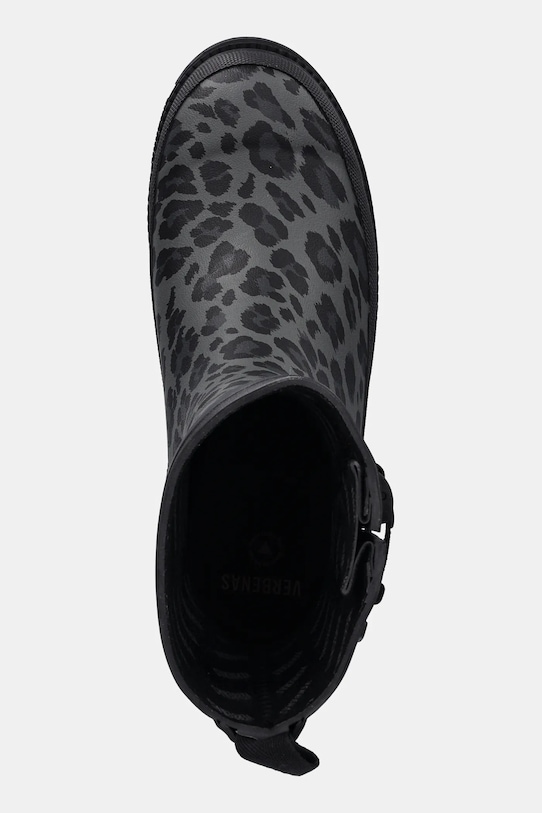 Verbenas kalosze LINA MATE COMBI ANIMAL szary 9302190945.BLACK