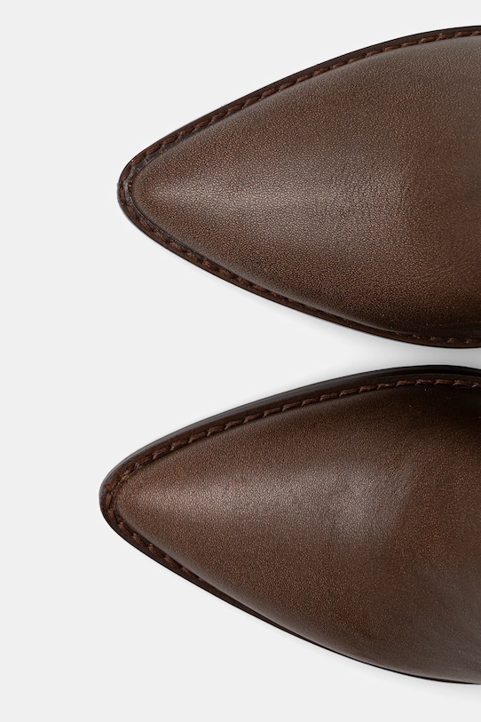 Steve Madden kozaki skórzane Bixby brązowy 11004834.336