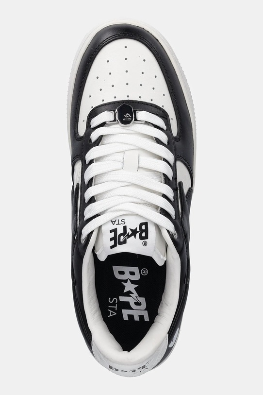 A Bathing Ape sneakersy skórzane BAPE STA #3 czarny 1L30291304