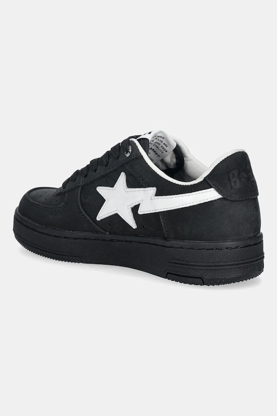 Obuwie A Bathing Ape sneakersy skórzane BAPE STA #4 1L30291309 czarny