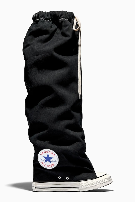 Converse trampki płaska czarny A17691C