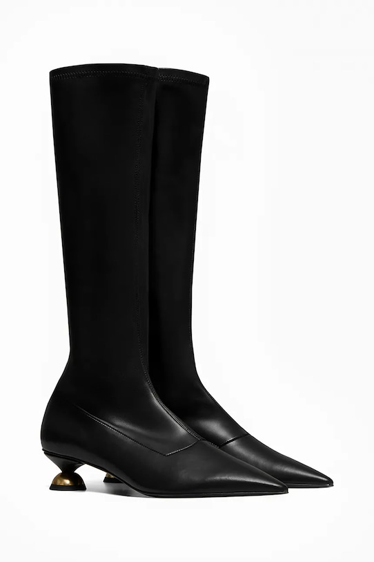 Vanda Novak kozaki ILARY DEEP BLACK ILARY.DEEP.BLACK czarny AW25