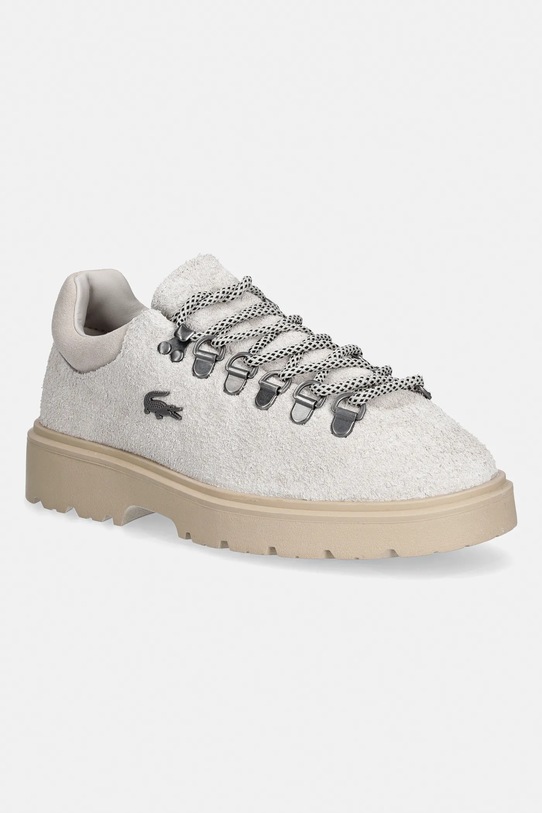 Lacoste sneakersy zamszowe Baseshot Winter Sneakers pozostałe beżowy 50SFA0042