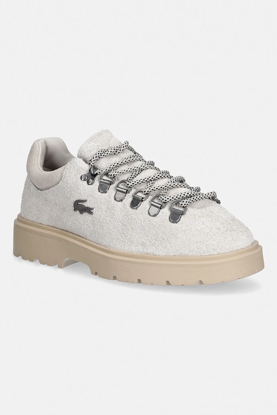 Lacoste sneakersy zamszowe Baseshot Winter Sneakers pozostałe beżowy 50SFA0042