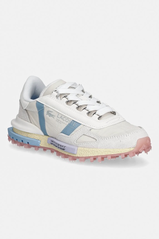 Lacoste sneakersy Elite Active Sneakers skóra zamszowa beżowy 50SFA0074