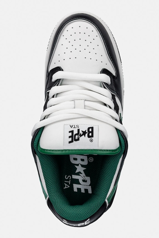 A Bathing Ape sneakersy skórzane NEW BAPE SK8 STA #1 czarny 001FWL302310L