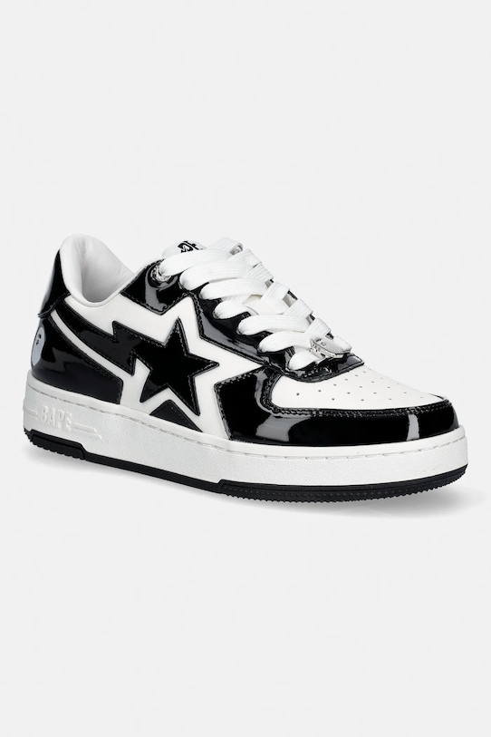 A Bathing Ape sneakersy skórzane BAPE STA ICON #1 niska czarny 001FWL802305L