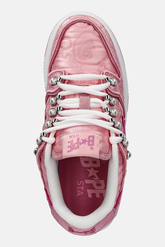 A Bathing Ape sneakersy BAPE SK8 STA LADIES #1 różowy 001FWL802320L