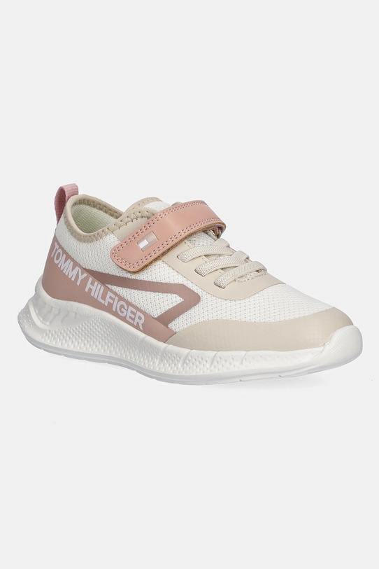 Tommy Hilfiger sneakersy dziecięce syntetyczny beżowy T1A9.33990.30.34