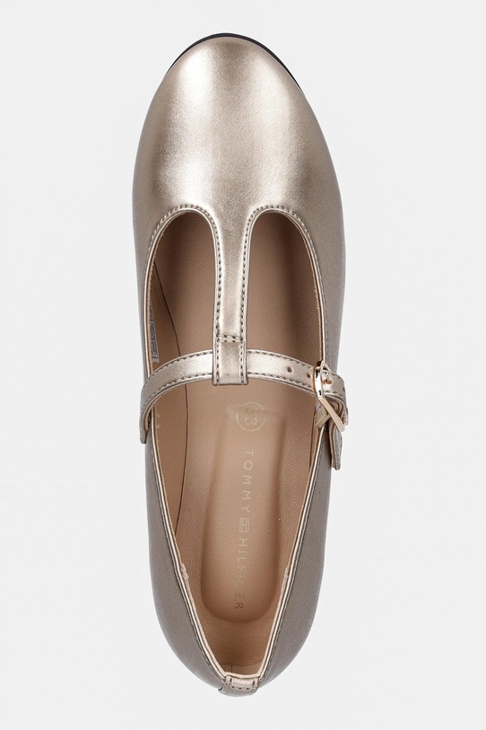 Tommy Hilfiger baleriny dziecięce złoty T3A3.34001.30.34