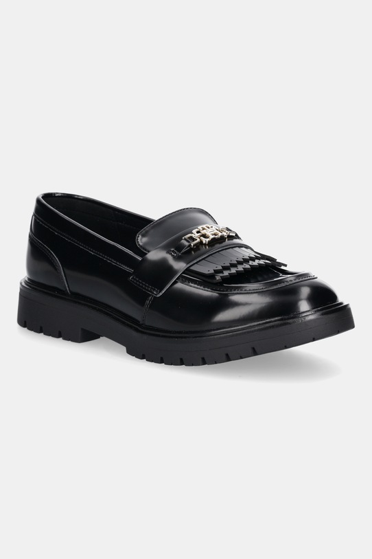 Tommy Hilfiger mokasyny dziecięce imitacja skóry licowej czarny T3A4.34011