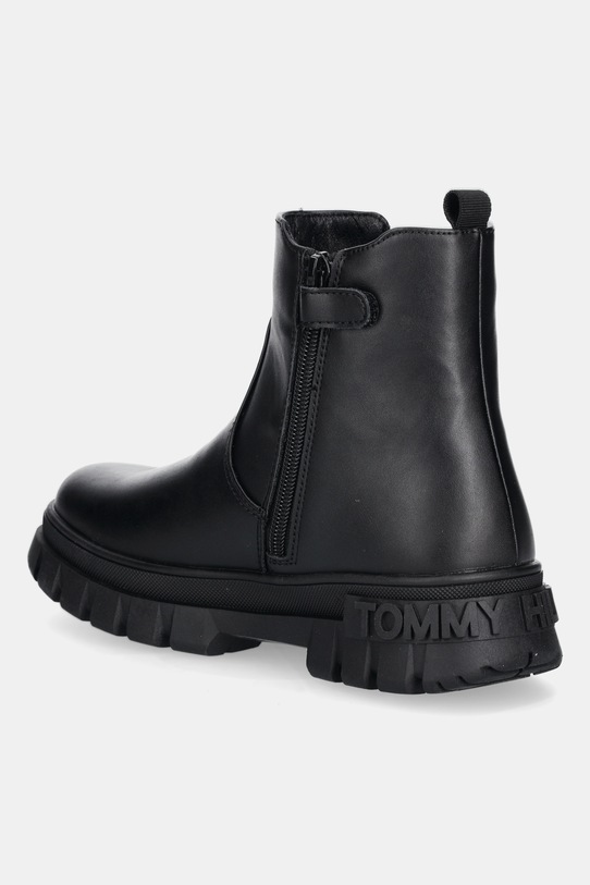Dziewczynka Tommy Hilfiger sztyblety dziecięce T3A5.34047.35.40 czarny