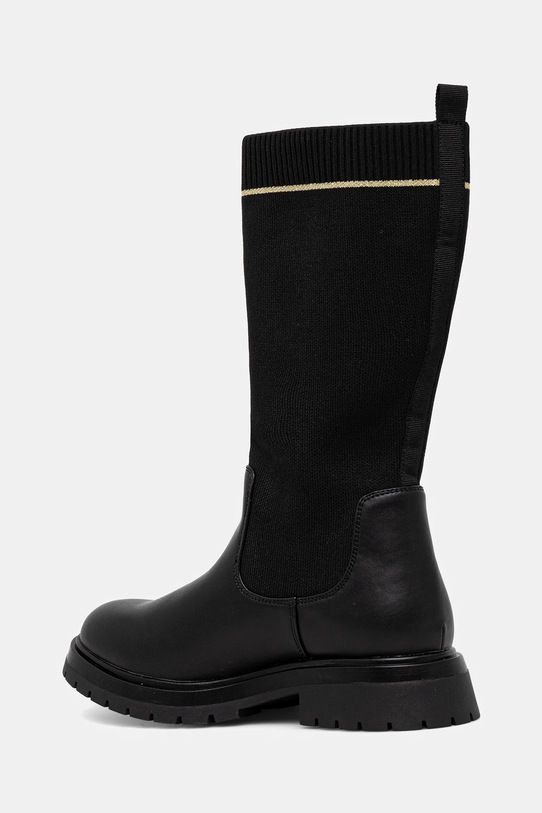 Dziewczynka Tommy Hilfiger sztyblety dziecięce T3A6.34020 czarny