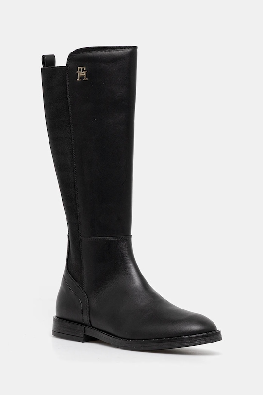 Tommy Hilfiger botine copii neizolat negru T4A6.34036