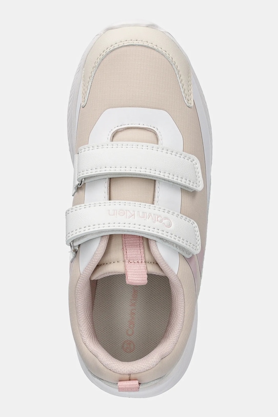 Детски маратонки Calvin Klein Jeans бежов V1A9.83102.30.34