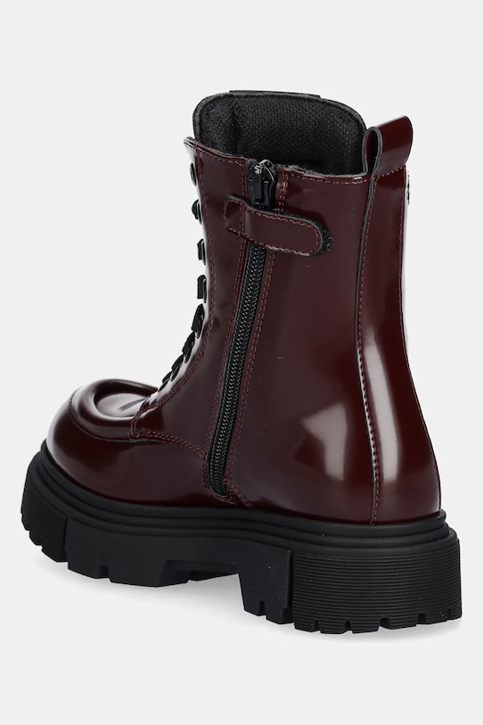 Fete Calvin Klein Jeans bocanci copii V4A5.83132.30.34 burgundia