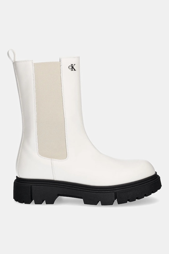 Calvin Klein Jeans botine copii V4A5.83137.35.39 alb AW25