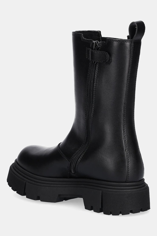 Dziewczynka Calvin Klein Jeans sztyblety dziecięce V4A5.83137.30.34 czarny