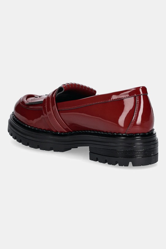 Lány Elisabetta Franchi gyerek mokaszin F4A4.E0400 burgundia