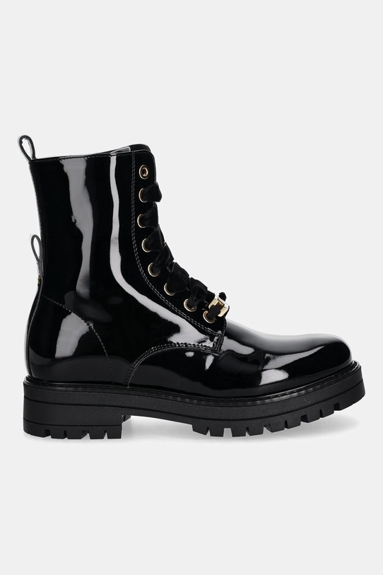 Elisabetta Franchi botki dziecięce F4A5.E0414.35.38 czarny AW25