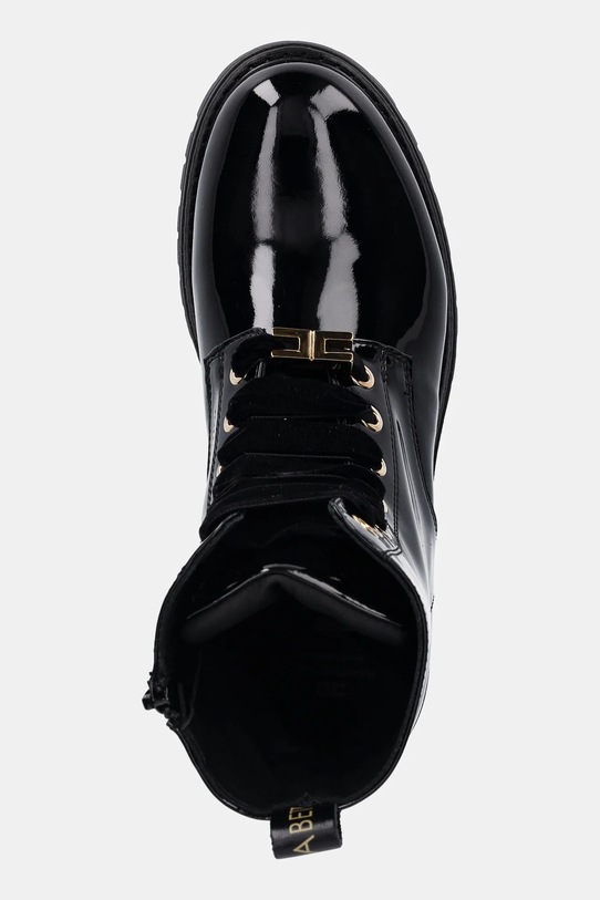 Elisabetta Franchi botki dziecięce czarny F4A5.E0414.35.38